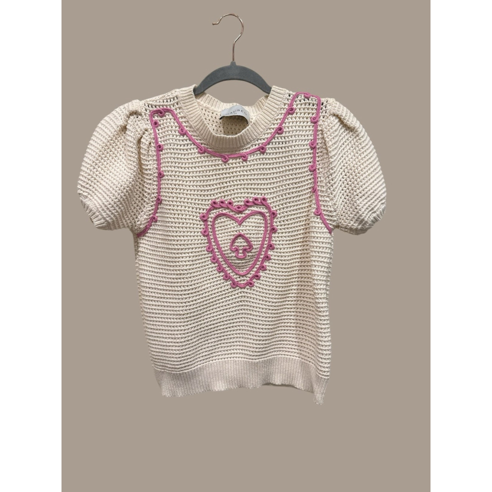 Heart sweater by Hausen - Picture 2 of 5
